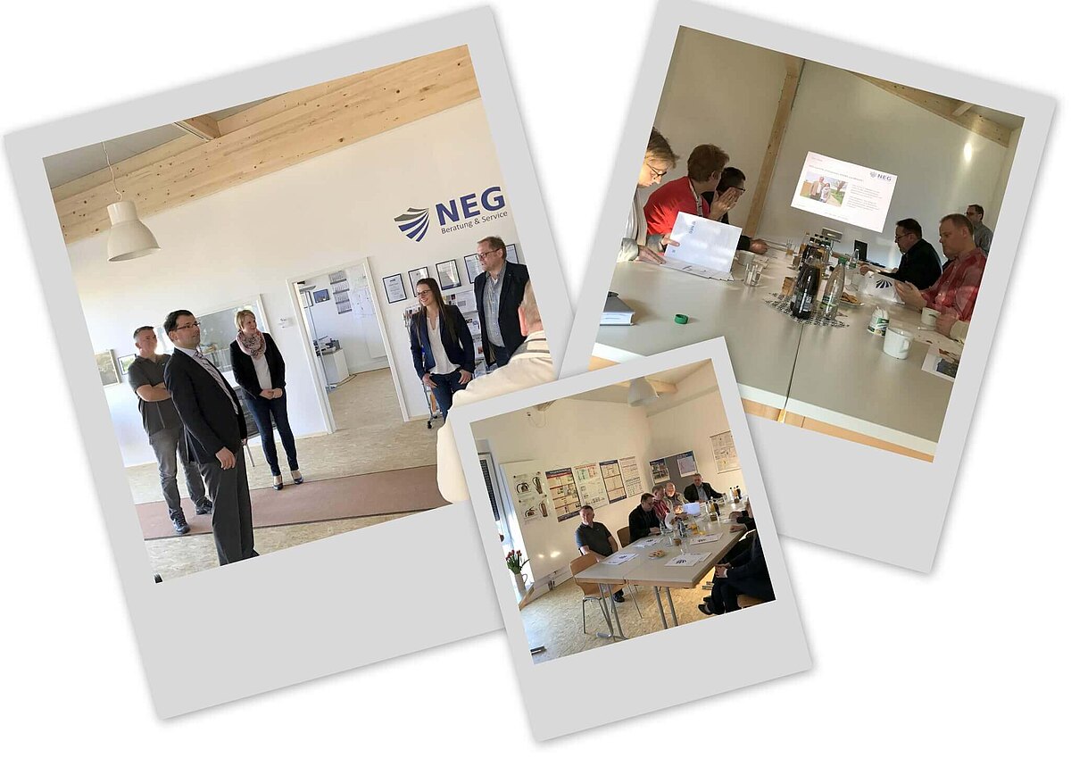 Neg Unternehmensbesuch von MdL Martin Schöffel bei NEG | NEG Beratung & Service